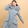 Áo khoác dạ nữ mùa đông Aotemei 2019 Vượt qua thời trang nữ Fur Fur liner - Faux Fur áo lông đẹp