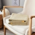 Nordic màu đan len bóng chăn mền chăn văn phòng ăn trưa nghỉ ngơi chăn khăn choàng chăn điều hòa nhiệt độ chăn sofa giải trí - Ném / Chăn Ném / Chăn