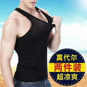 Áo vest hai dây nam modal XL Slim thanh niên mùa hè mỏng phần đáy áo sơ mi Mudale