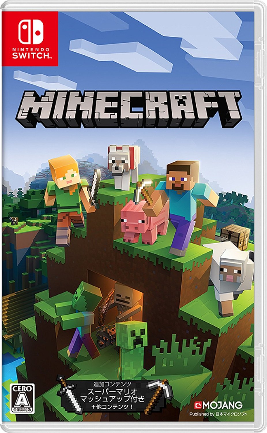 Игра Nintendo Switch NS My World Foundation версия Minecraft китайский язык  Заканчивать полностью версия товар в наличии