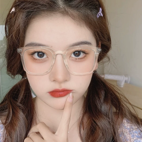 Брендовые прозрачные ретро очки, в корейском стиле, по фигуре, популярно в интернете, французский ретро стиль