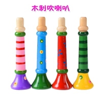 Trẻ em trumpet nhạc cụ gió gỗ suona bé và trẻ nhỏ mầm non bằng gỗ đồ chơi giáo dục thông minh đồ chơi mầm non