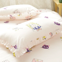 Sailor Moon Nhật Bản-phong cách phim hoạt hình dễ thương ba mảnh mèo bông quilt cover sheets bộ đồ giường bốn mảnh bộ chăn ga