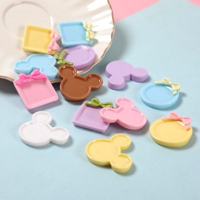 taobao agent BJD Food Play Malonea color mini plate BJD3/4/6/12 points, small cloth OB11 baby use props model