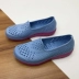 Mùa Hè Thường Nông Giày Slip-on Croc Dành Cho Nữ Cặp Đôi Lội Giày Đi Biển Mềm Mại Và Thoải Mái Không Mùi Chống Trơn Trượt dép đế xuồng đi biển dép đi biển nam nữ 