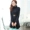 Áo len nữ 2018 thu đông 2018 phiên bản mới của Hàn Quốc với váy ren thon gọn mỏng đưa áo len vào phần dài của thủy triều - Trung bình và dài Coat áo gió