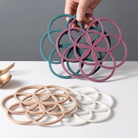 Творческая простота, анти -hot -hot House Cushion Cushion Anty -Slip Anti -Hot Pad Pad Fide Cushion Bid Pad Pad Coffee Coaster