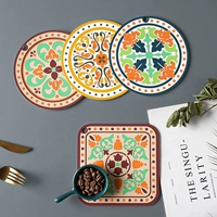 Настольный коврик, популярно в интернете, стиль бохо, защита от ожогов