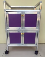 Фиолетовый двойной шкаф
