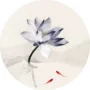 []】 Tô Châu thêu tự làm người mới bắt đầu thêu kit hình hoa sen đỏ cá thêu quà tặng hướng dẫn khâu - Bộ dụng cụ thêu tranh thêu phật thích ca