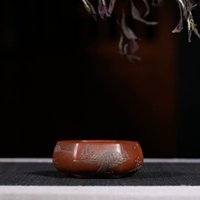 Yixing cũ màu tím cát một nhà máy Cộng Hòa của Trung Quốc sắt sơn Xuan tất cả handmade thịt cát màu tím sơn chậu hoa đặc biệt cung cấp bộ ấm trà đất nung giá rẻ