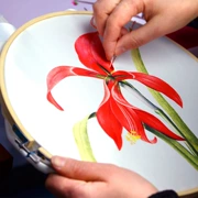 Nổi tiếng cổ thêu nghệ thuật thêu thêu diy kit người mới bắt đầu handmade sơn trang trí hoa 30 * 40 CM