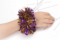 Фиолетовый золотой шелк