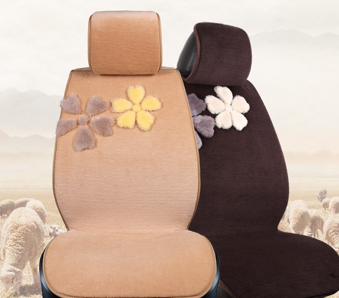 羊毛汽车坐垫,柔软密实舒适保暖