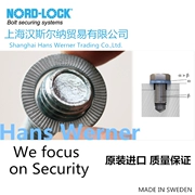 Vòng đệm đôi bằng thép cacbon chống lỏng Nord-Lock NL341012SSP nhập khẩu chính hãng từ Thụy Điển