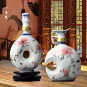 Jingdezhen 1 kg chai gốm 1 kg chai rỗng chai rượu vang gia đình