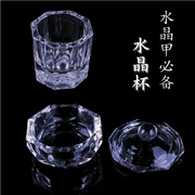 Nail Art Dụng cụ pha lê nhỏ Crystal Crystal Crystal Crystal Powder Condensation Container Pháp Crystal Armor - Công cụ Nail