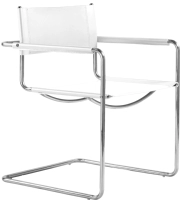 Белая толстая седельная кожа