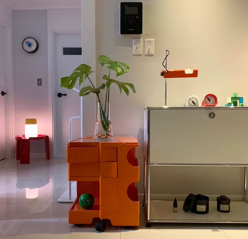 Мобильная корзина Dream Home Mobile Cart Studio Ins Designer Multi -Layer Herse Hore Cabinet Шкаф