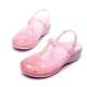 đáy chống trượt dép nhựa Veblen nữ Baotou lỗ giày dép thạch mềm 2020 mới dép nặng có đáy
