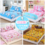 Mảnh duy nhất bông trẻ em phim hoạt hình 1.2m chống trượt giường trampoline bao gồm bông 1,5 m 1,8 mỏng bảo vệ mat bao gồm tùy chỉnh