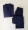 Bộ đồ ngủ bằng vải cotton nam có tay dài mùa xuân và mùa thu cotton mùa đông đồ lót cặp đôi phục vụ nhà quần áo nam 1826