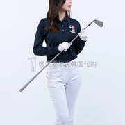 Ưu đãi đặc biệt 2019 mùa thu mới Hàn Quốc mua quần áo golf nữ thể thao quần lọt khe quần golf - Thể thao sau