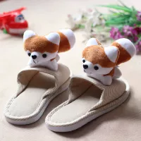 Слово желтого льна из хаски хаски