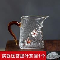 Термическое стекло -устойчивый стеклянный кубок Справедливости Японский молоток сгущенным большим чаем утечка моря.