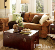 Saint Cinipils ba chỗ ngồi sofa Mỹ sofa vải sofa E lớp 07