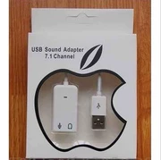 Máy tính Card âm thanh 7.1 kênh card âm thanh USB USB card âm thanh bên ngoài hỗ trợ thẻ 7.1 âm thanh WIN7 của Apple - USB Aaccessories