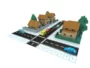 Toàn bộ 68 cơ sở thành phố cộng đồng khu dân cư Mô hình giấy 3D tự làm với phiên bản thẻ mô tả giấy - Mô hình giấy mô hình 3d bằng giấy