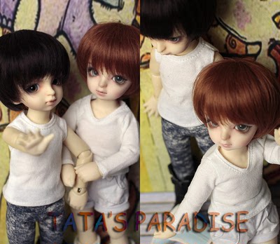 taobao agent 6 points BB.YOSD.BJD baby use/base/thousands of lords ★ ~ white V -neck long sleeve or white round neck sleeveless ~