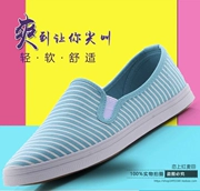 Mất chế biến-quầy xác thực đôi giày vải sao giày của phụ nữ giày vải sọc giày của phụ nữ giày thường giày thời trang 624