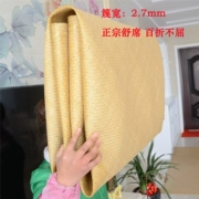 Shucheng 篾 head đầu tinh khiết lá xanh nước tre mat mat thủ công mat tre 1,5 m 1,8 m Long Shu Gong Xi - Thảm mùa hè