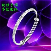Thời trang bạc bracelet 999 sterling silver nữ starry sinh viên bracelet ladies gió quốc gia bracelet Nhật Bản và Hàn Quốc bạc trang sức