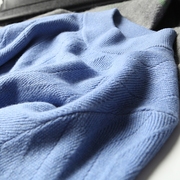 [Giải phóng mặt bằng đặc biệt] thương hiệu ban đầu thanh lịch có thể được gần với cổ tròn trùm đầu ấm áp nửa cao cổ áo len cashmere