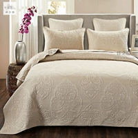 Mỹ giường bông bao gồm màu quilting được tăng lên bởi ba bộ bông quilting bedspread điều hòa không khí là màu sắc của giường drap giường 1mx2m