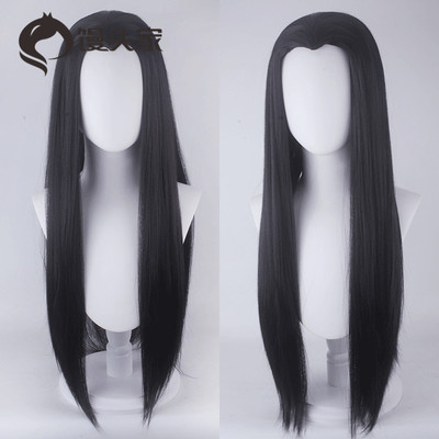 taobao agent Black three dimensional wig, helmet, cosplay