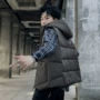 Vest nam mùa thu đông mới phiên bản Hàn Quốc của xu hướng đẹp trai mùa đông xuống cotton vest ấm đệm vest vest nam quần áo áo khoác nam đẹp