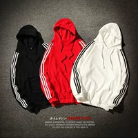 Mùa thu mới hoodie hoodie nam in áo len giản dị Phiên bản Hàn Quốc của áo khoác lỏng học sinh áo hoodie nam chính hàng