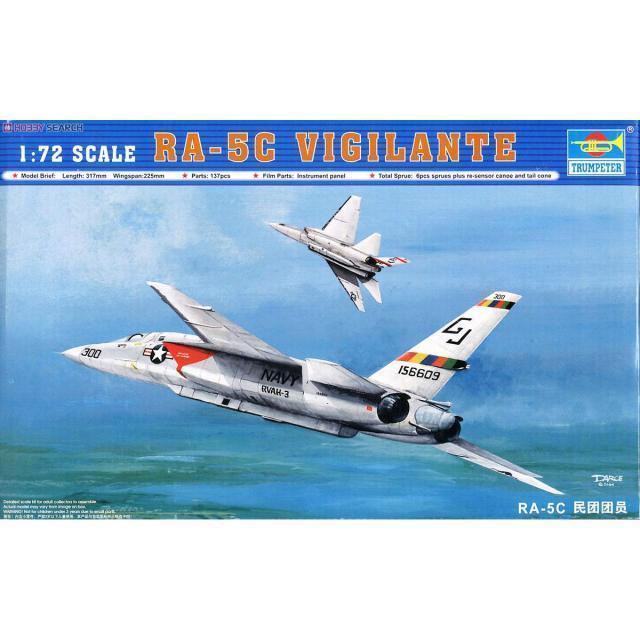 Trumpeter 1/72 01616 RA-5C Vigilante 9580208016160 | eBay