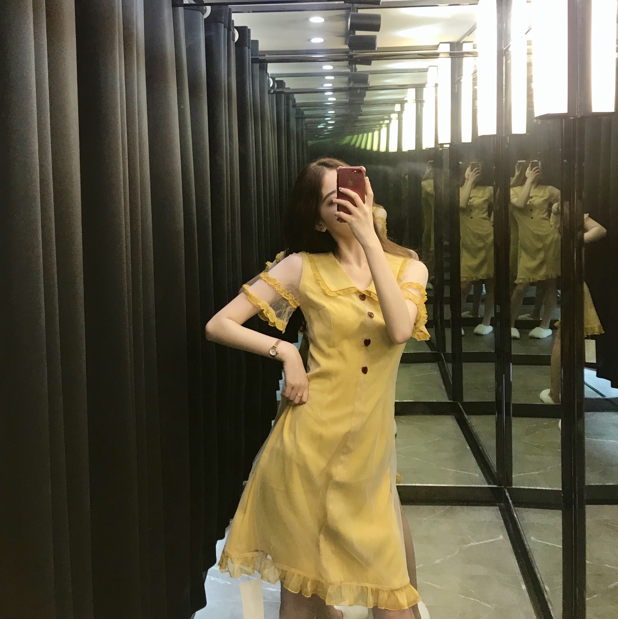 Robe été en Polyester - Ref 3428850 Image 1