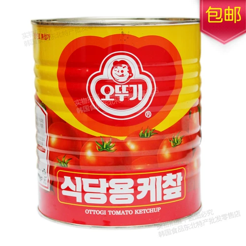 T Корея импортировал декоративный томатный соус 3,3 кг ao tuji томатные жертвы корейские блюда схватили соус для торта с пирожным соусом