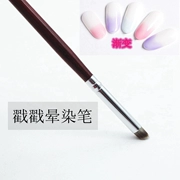 Nail smudge bút mới chọc bút xiên miệng tròn bút bút bút công cụ gradient đá phấn gỗ bút bút - Công cụ Nail