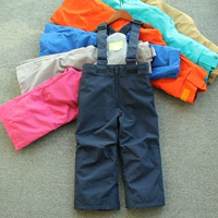 Детские лыжные штаны подходит для мужчин и женщин, ветрозащитный водонепроницаемый лыжный регулируемый уличный комбинезон
