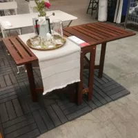 Ikea Onemic Poicking Aplaino Складное стол с складным столом с складным столом для складного стола с балконом повседневный стол.