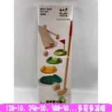Thai Plantoys Mini Golf Set Set Openoor Sports Movement Деревянные спортивные игрушки