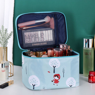 网红化妆包便携大容量收纳包洗漱品袋随身防水布ins风学生女超火