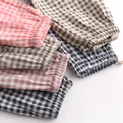 Mỗi mùa hè cần một vài chiếc quần cotton gạc ở nhà cho nam và đồ ngủ mỏng dành cho nữ - Quần tây